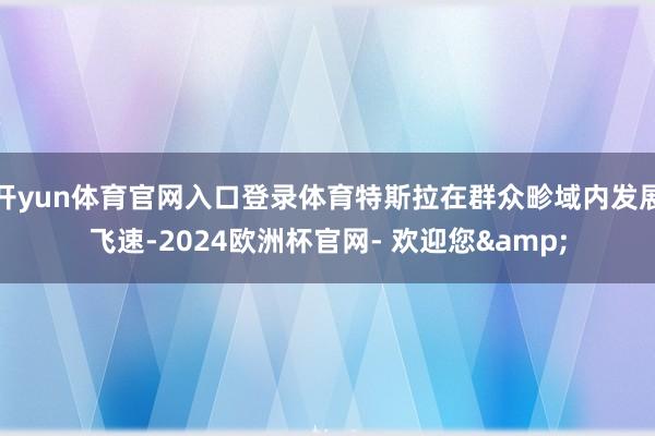 开yun体育官网入口登录体育特斯拉在群众畛域内发展飞速-2024欧洲杯官网- 欢迎您&