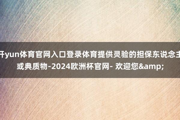 开yun体育官网入口登录体育提供灵验的担保东说念主或典质物-2024欧洲杯官网- 欢迎您&